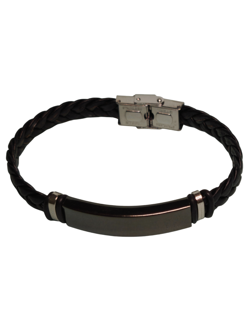 Pulsera trenzada personalizada